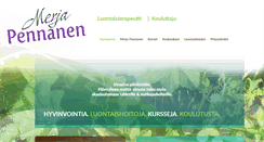 Desktop Screenshot of merjapennanen.fi